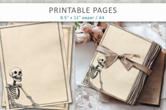 halloween junk journal, printable halloween pages Product Image 1