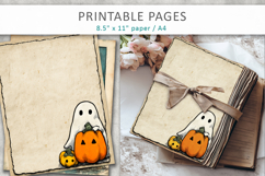 halloween junk journal, halloween scrapbook paper Product Image 5