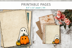 halloween junk journal, halloween scrapbook paper Product Image 6