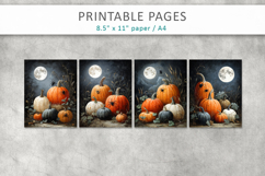 halloween illustrations, textured halloween paper Product Image 2