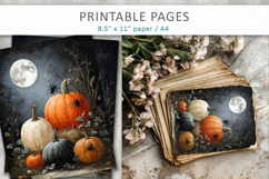 halloween illustrations, textured halloween paper Product Image 5