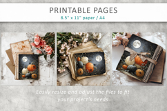 halloween illustrations, textured halloween paper Product Image 8