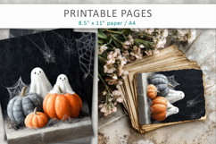 halloween illustrations, junk journal pages Product Image 4