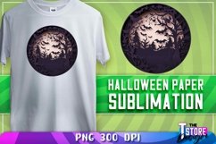 Halloween Paper Sublimation | PNG 300 DPI Design | T-Shirt Product Image 6
