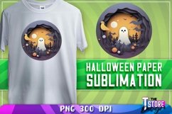 Halloween Paper Sublimation | PNG 300 DPI Design | T-Shirt Product Image 10