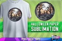 Halloween Paper Sublimation | PNG 300 DPI Design | T-Shirt Product Image 11