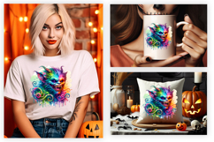 pastel werewolf png, halloween pastel werewolf, colorful werewolf clipart, kawaii halloween werewolf, pastel spooky werewolf art, rainbow werewolf halloween, pastel werewolf sublimation, halloween werewolf printable, pastel monster clipart, cute pastel we