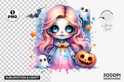 halloween pastel doll girl pumpkin png, pastel doll halloween clipart, creepy cute doll art, kawaii halloween doll design, pastel spooky doll printable, doll girl with pumpkin pastel, pastel halloween character art, halloween pastel toy doll, cute pastel 