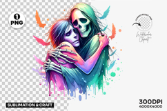 pastel grim reaper png, halloween cute reaper, kawaii grim reaper pastel, pastel spooky reaper, grim reaper hug png, pastel reaper sublimation, halloween pastel grim reaper clipart, cute reaper pastel art, reaper hugging png, pastel halloween hug