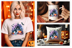 halloween pastel haunted castle pumpkin png, pastel haunted castle clipart, castle pastel halloween art, kawaii haunted castle pumpkin, pastel spooky castle printable, haunted castle with pumpkin pastel png, halloween pastel royal castle, cute pastel cas