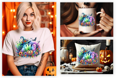 pastel haunted house flowers png, halloween pastel house, haunted house floral clipart, kawaii halloween house, pastel spooky house with flowers, floral haunted house pastel, halloween pastel printable, cute haunted house pastel art, pastel haunted floral