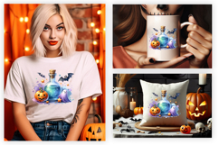 : halloween pastel potion bottle pumpkin png, pastel pumpkin with potion clipart, kawaii pastel halloween art, pastel witch potion printable, cute halloween potion bottle design, pastel spooky pumpkin clipart, magical pastel halloween png, pastel witchy p
