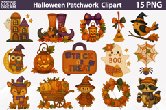 Halloween Patchwork Bundle | Cute Halloween Characters Product Image 2