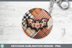 GorgeousHalloween Patchwork Keychain design.