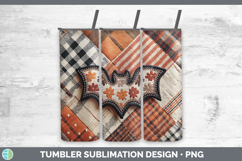 GorgeousHalloween Patchwork Tumbler design.