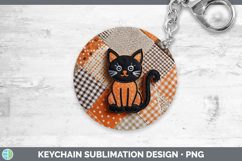 GorgeousHalloween Patchwork Keychain design.