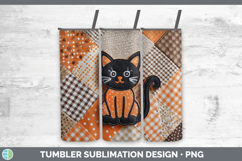 GorgeousHalloween Patchwork Tumbler design.