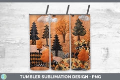 GorgeousHalloween Patchwork Tumbler design.