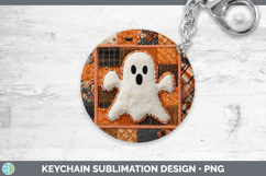 GorgeousHalloween Patchwork Keychain design.