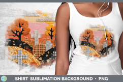 GorgeousHalloween Patchwork Shirt design.