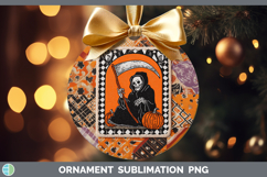 GorgeousHalloween Patchwork Ornament design.