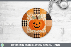 GorgeousHalloween Patchwork Keychain design.