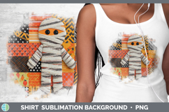 GorgeousHalloween Patchwork Shirt design.