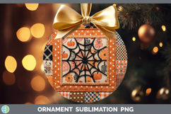 GorgeousHalloween Patchwork Ornament design.