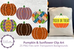 Halloween Patterned Pumpkins - Scarecrow Patchwork, Candy Corn, Swirls, Stripes, and Chevrons - Perfect for Trick or Treat Bags!