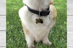 Halloween pet tag sublimation design bundle Product Image 2