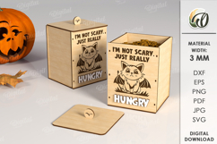 Halloween Pets Treats Boxes Bundle Lasercut. Pets SVG Product Image 7