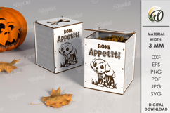 Halloween Pets Treats Boxes Bundle Lasercut. Pets SVG Product Image 9