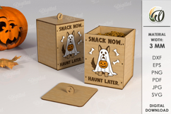 Halloween Pets Treats Boxes Bundle Lasercut. Pets SVG Product Image 10