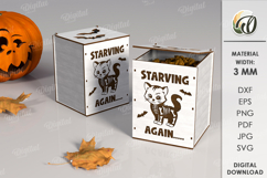 Halloween Pets Treats Boxes Bundle Lasercut. Pets SVG Product Image 11