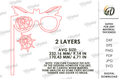 Halloween Photo Booth Props Laser Cut. Halloween SVG Product Image 2