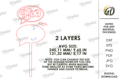 Halloween Photo Booth Props Laser Cut. Halloween SVG Product Image 2