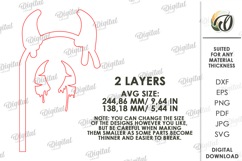Halloween Photo Booth Props Laser Cut. Halloween SVG Product Image 2