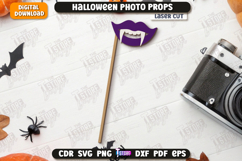 Halloween Photo Booth Props Laser Cut Bundle,Party Accessory Product Image 4