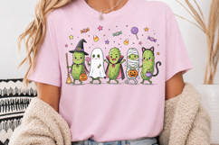 Halloween Pickles PNG, Funny Halloween Sublimation Design Product Image 4