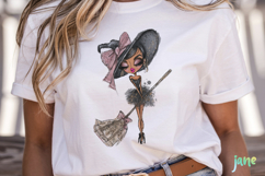 Halloween Pin-up Girl PNG Product Image 3