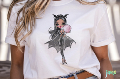 Halloween Pin-up Girl PNG Product Image 4