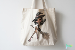Halloween Pin-up Girl PNG Product Image 4