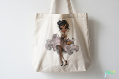 Halloween Pin-up Girl PNG Product Image 4