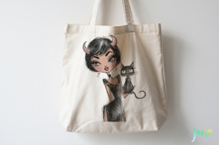 Halloween Pin-up Girl PNG Sublimation Bundle Product Image 3