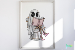 Halloween Pin-up Girl PNG Product Image 5