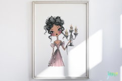 Halloween Pin-up Girl PNG Product Image 5