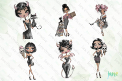 Halloween Pin-up Girl PNG Sublimation Bundle Product Image 5