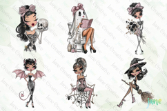 Halloween Pin-up Girl PNG Sublimation Bundle Product Image 11