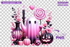 halloween pink ghost png, candy ghost clipart, cute pumpkin ghost png, pastel halloween sublimation, kawaii halloween clipart, ghost with candy png, halloween pink clipart, spooky cute ghost png, halloween candy sublimation, pink pumpkin ghost design