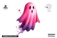 Pink Ghost Clipart, Halloween Ghost Design, Pink Ghost PNG, Halloween Sublimation, Ghost Clipart PNG, Pink Ghost Art, Halloween PNG Clipart, Ghost Sublimation Design, Pink Halloween Ghost, Ghost PNG Art,